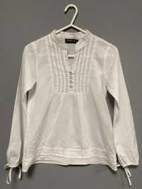 Bluzka koszula  biała galowa roz. 140 cm