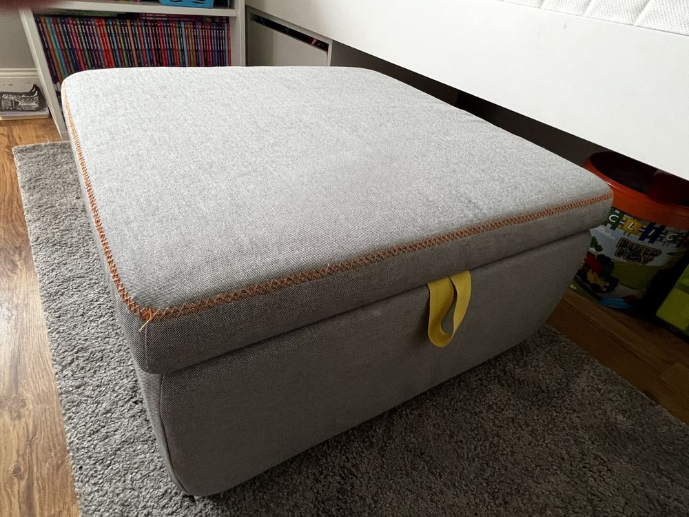 Ikea pufa pojemnik