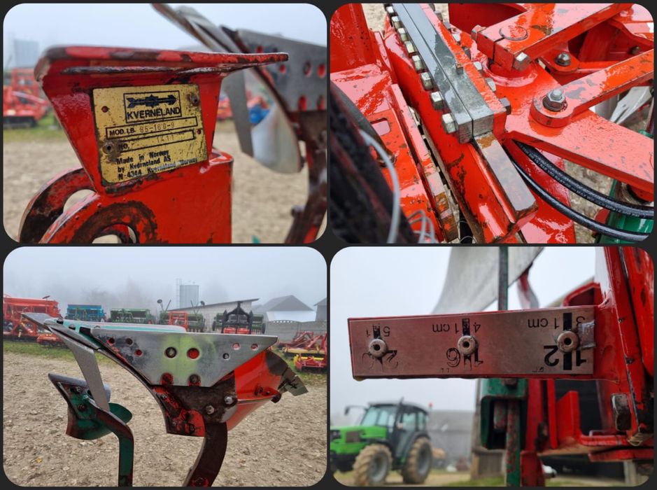 Pług obrotowy KVERNELAND Lb85 VARIO 3 skiby