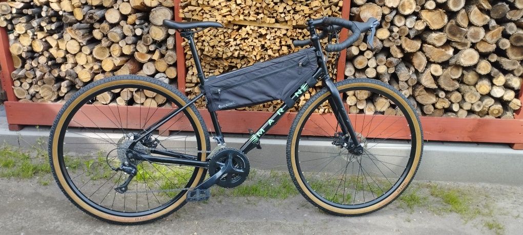 Gravel Marin four corners M frame bag flara