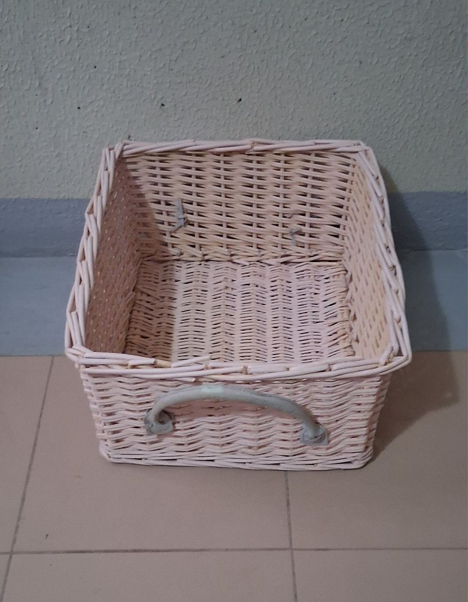 Conjunto de 2 Cestos de Verga - Quarto Menina