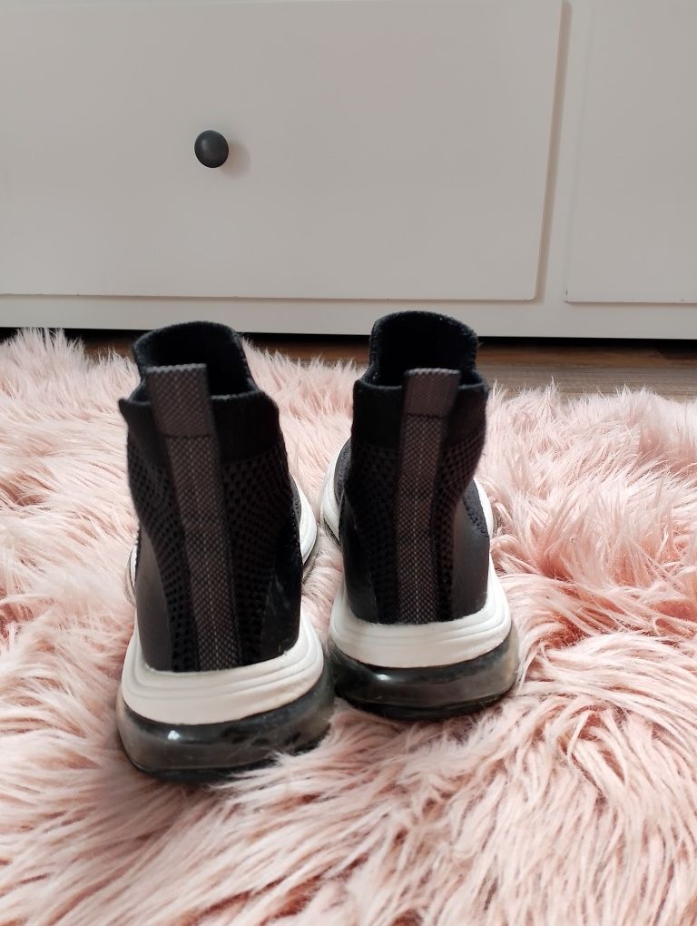 Botki buty 28 Zara czarne dziewczynka buciki trzewiki wiosna