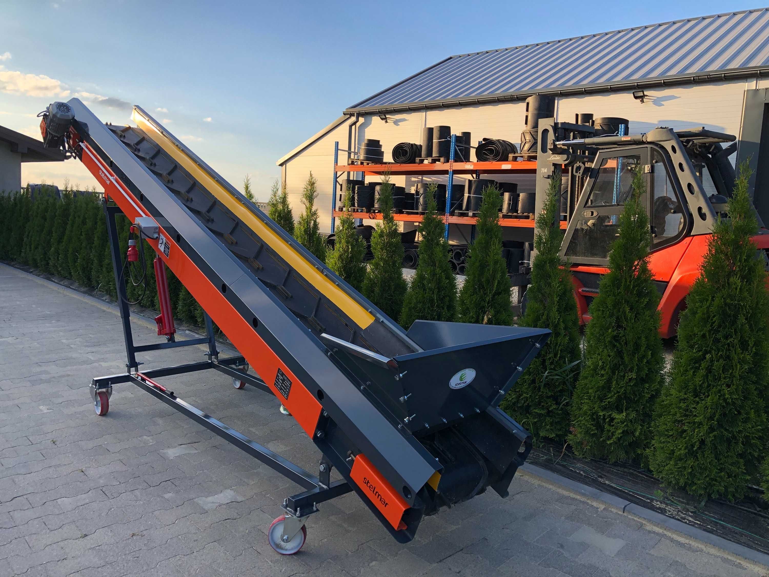 Mobilny Przenośnik taśmowy, Taśmociąg SD. 500/6m - producent STELMAR