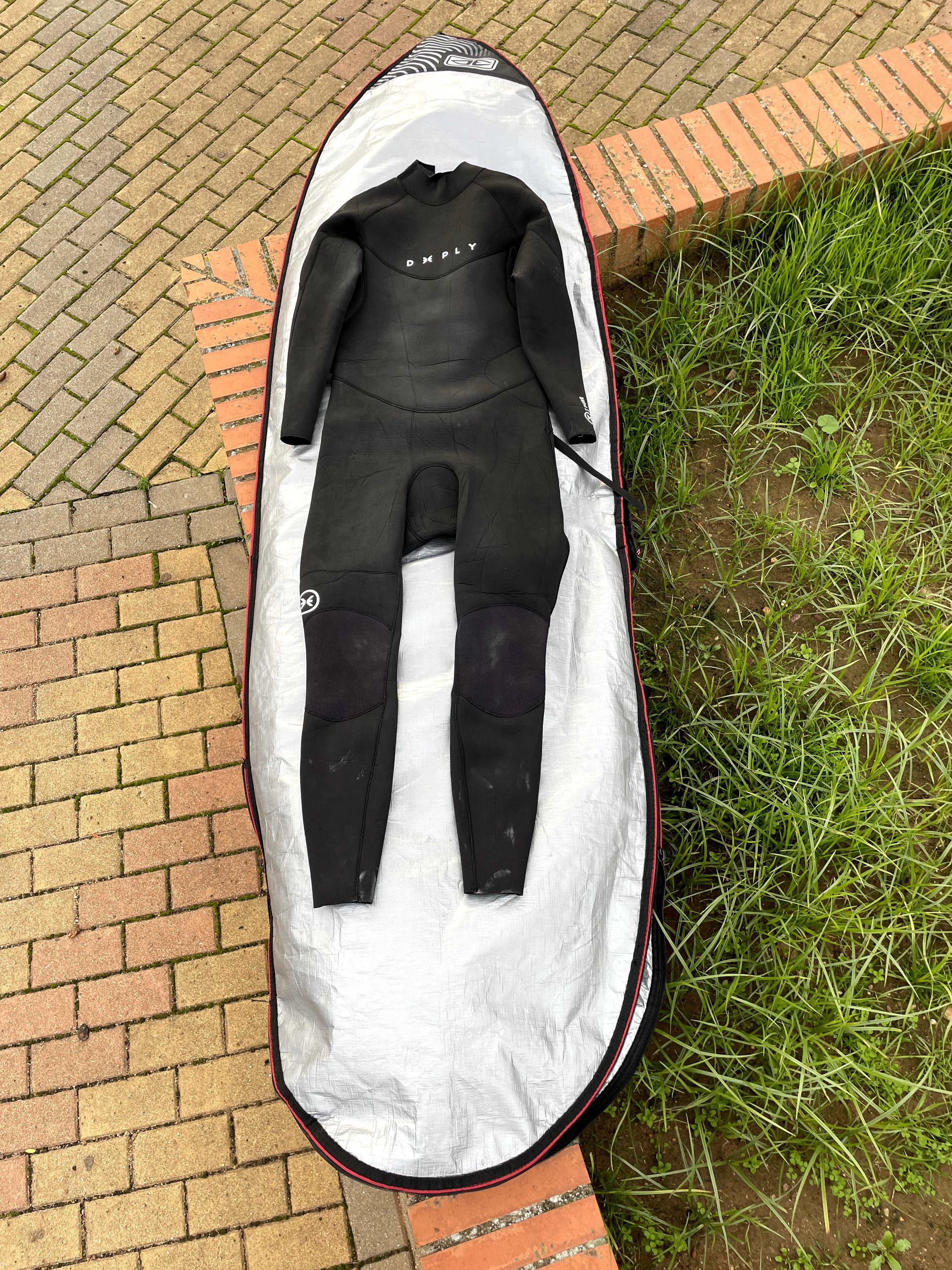 Prancha de Surf 6’4”, 6.4 Shortboard, Funboard, 35.5L, *Tudo incluido*