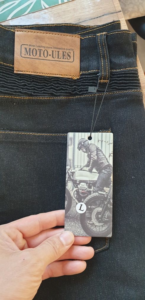 Spodnie motocyklowe, na motor L