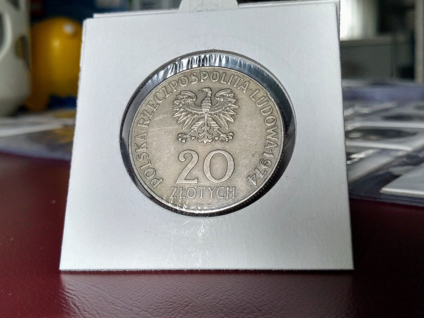 Moneta 20 złotych 1974 XXV Lat RWPG