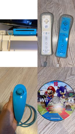 Wii + 3 comandos + jogo