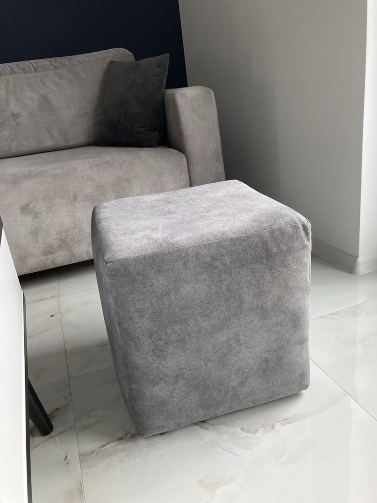 Sofa plus pufy, pojemnik na posciel, rozkladana