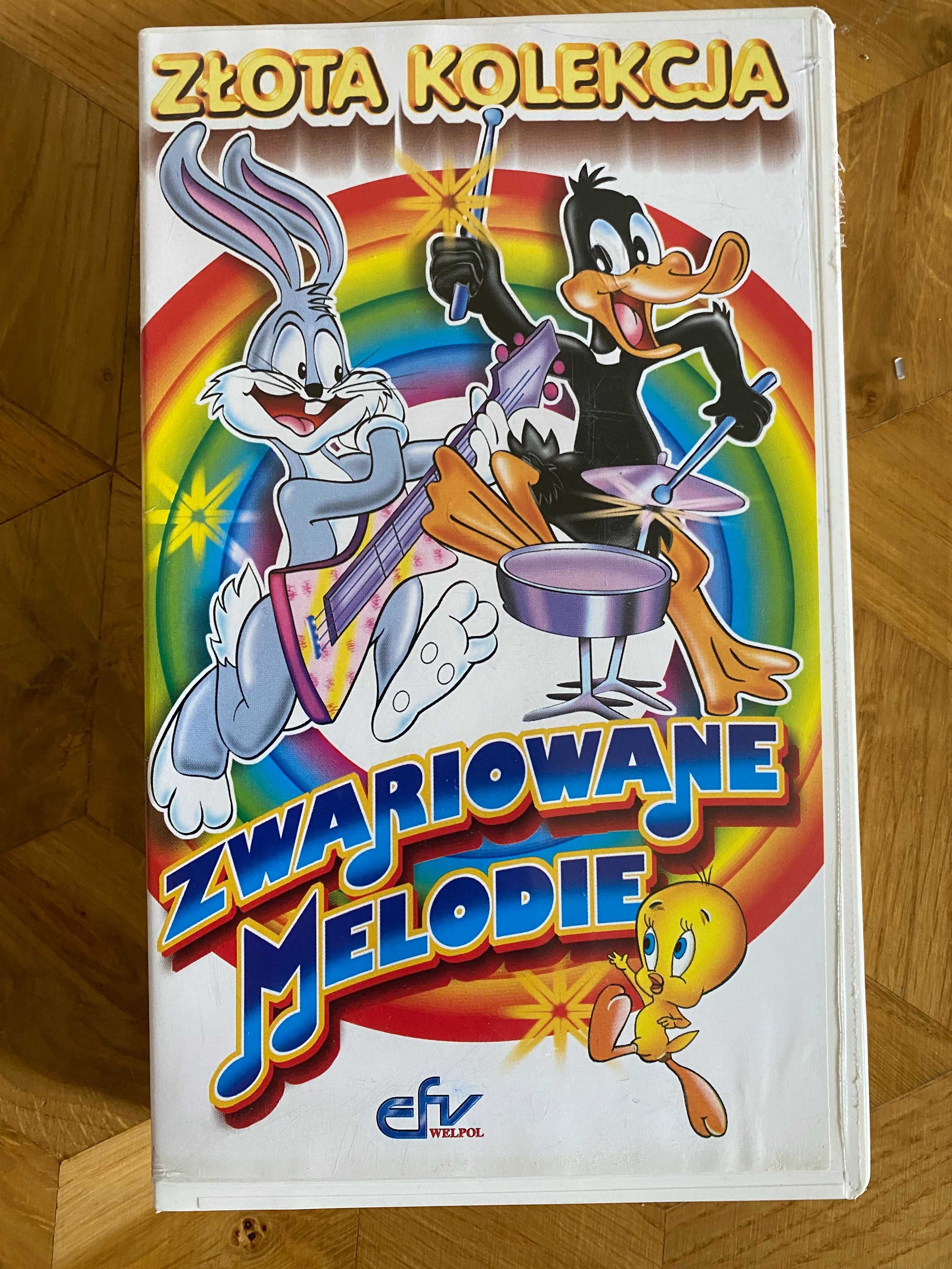 Zwariowane melodie -bajki na kasecie VHS