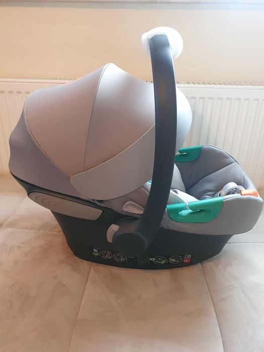 Fotelik samochodowy 0-13kg. Cybex ATON S-2 i-Size Lava Grey - mid grey