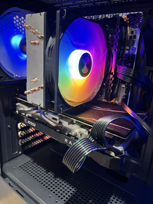 Игровой пк 24 ядра + RX5700XT + 16gb ozu