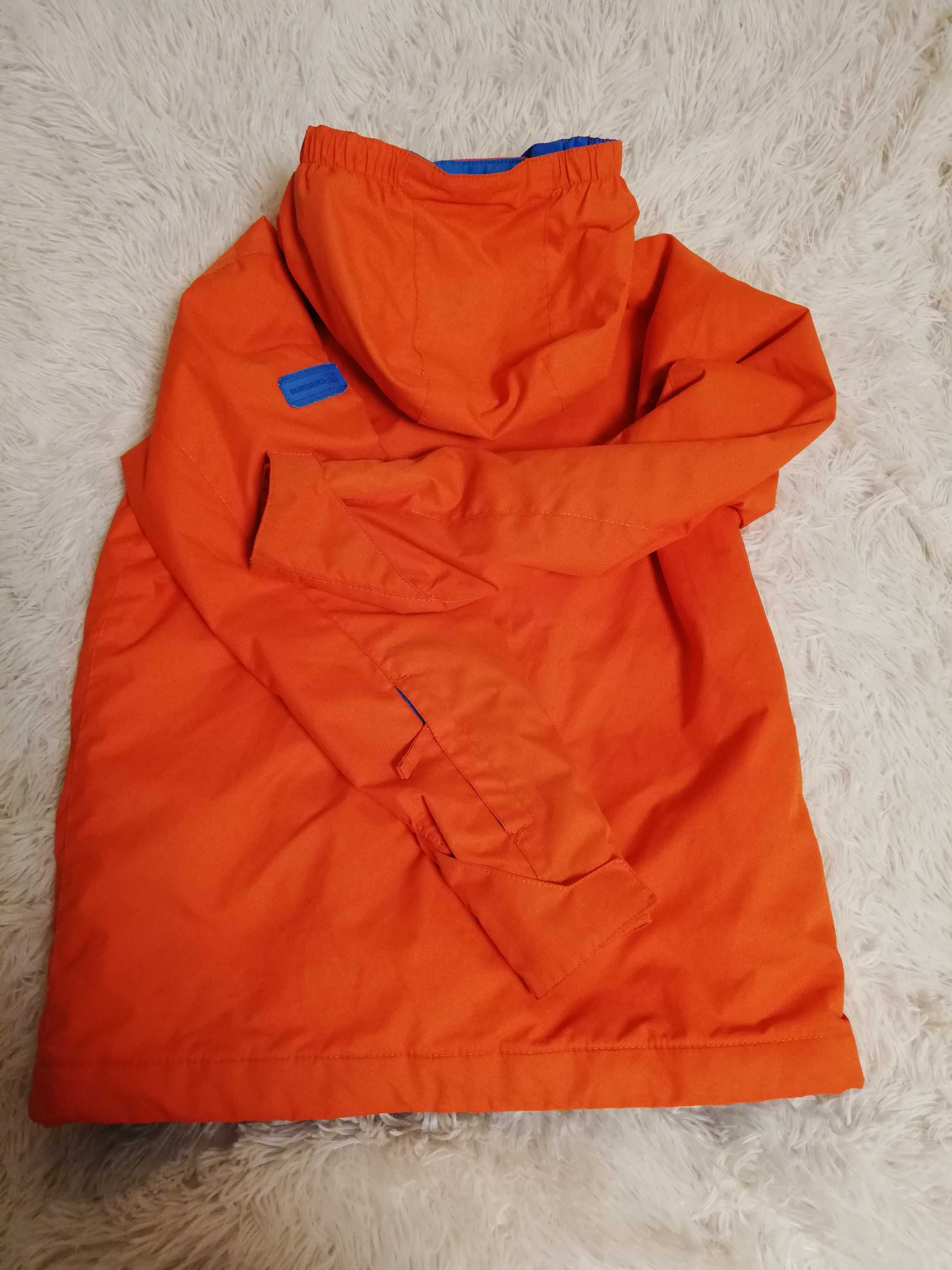 kurtka Quiksilver pomarańczowa 158 164 xs s kurtka 158 ciepła pas