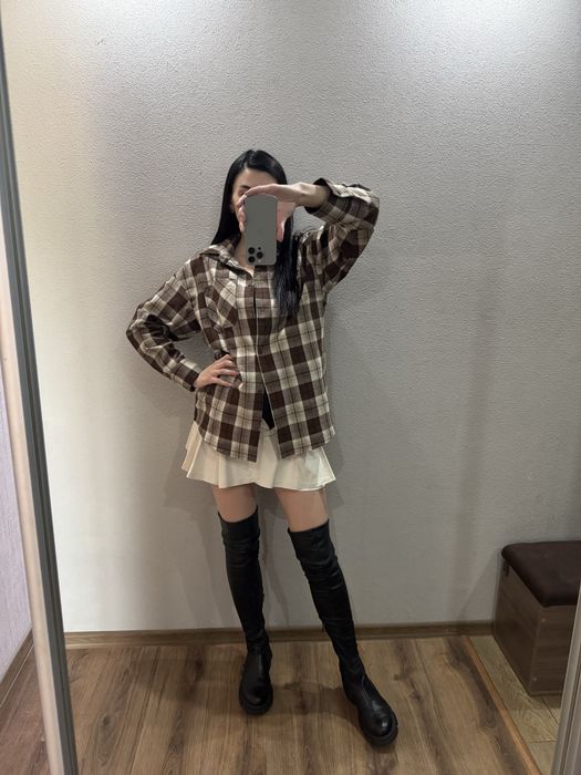 Ботфорти з натуральної шкіри