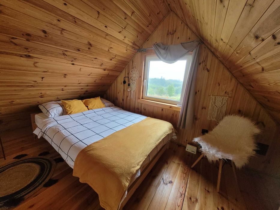 Miodowy Domek Sauna, Jacuzzi, Rybki,Las, Rowery