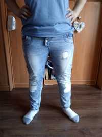 spodnie jeansowe iteno nowe boyfriend rozmiar 36/ S