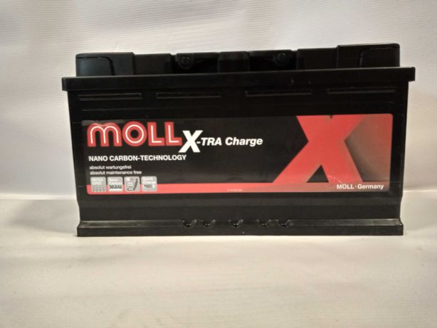 Akumulator MOLL  X-TRA 100Ah 850A 12V P+