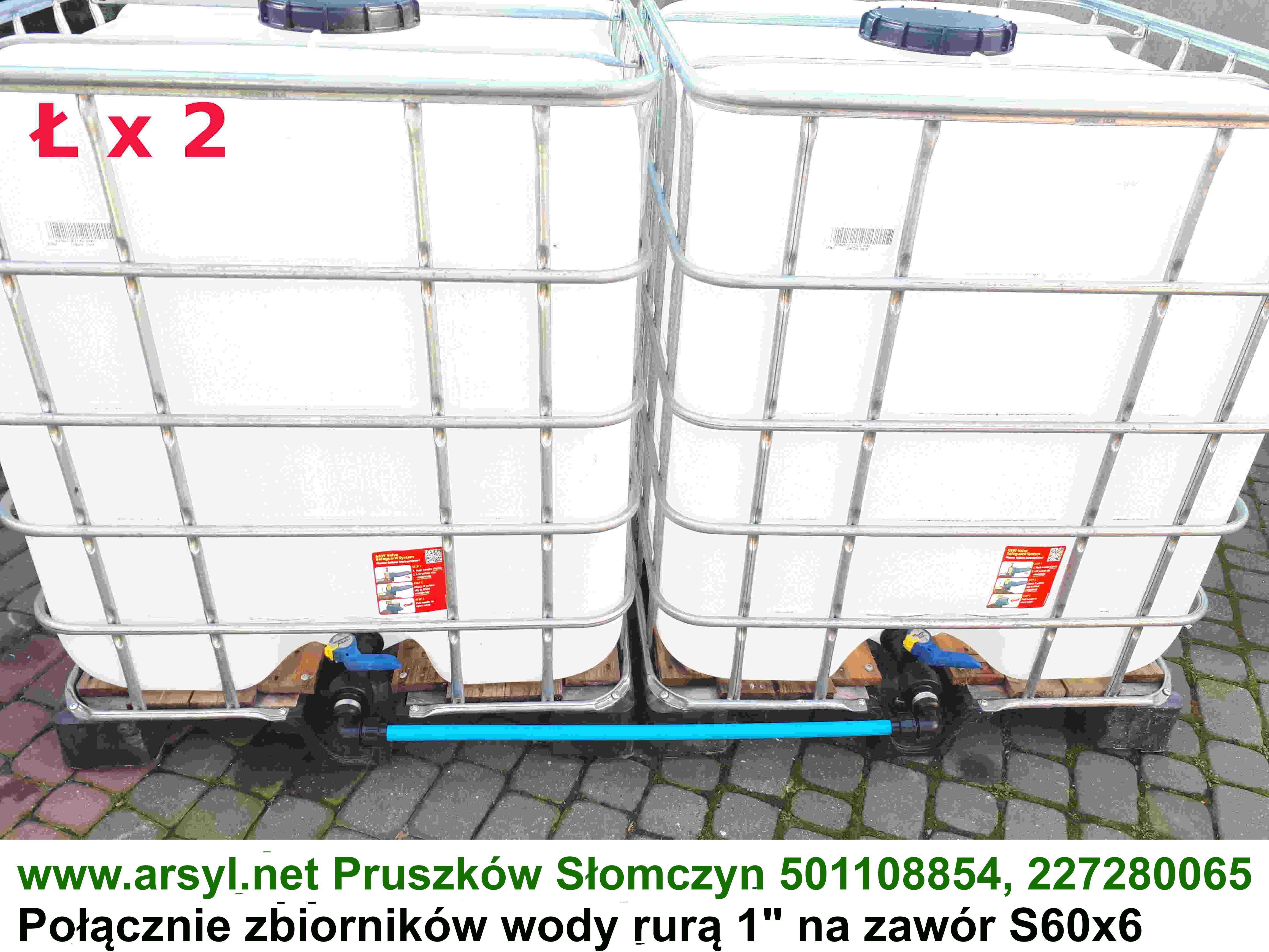 Mauzer 1000 L Zbiornik 1000 L Pojemnik 1000 L Mauzer 600 L, IBC 300 L