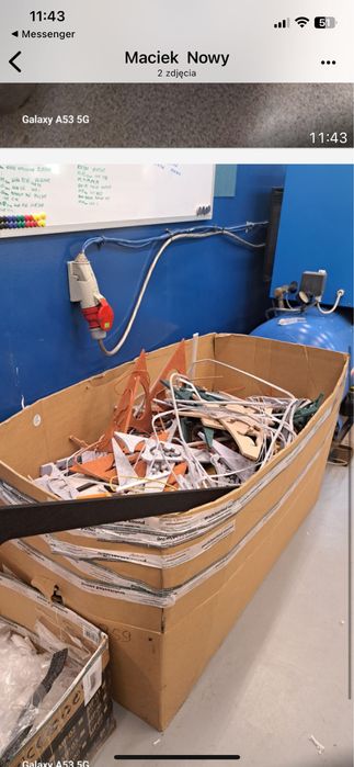 Resztki materiału akustycznego EcoPET