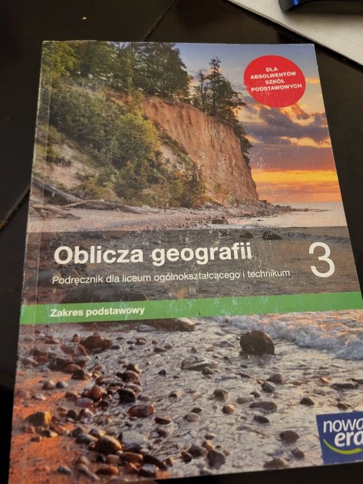 ksiązki od geografii i biologi