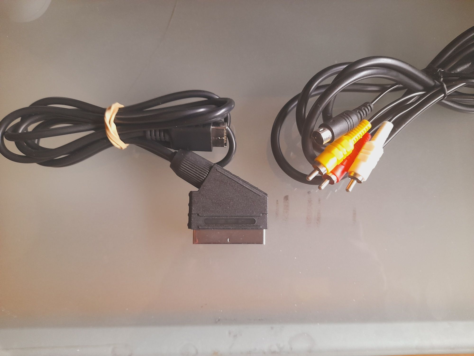 PS1 e PS2 - cabo Video Composto + S-Video
