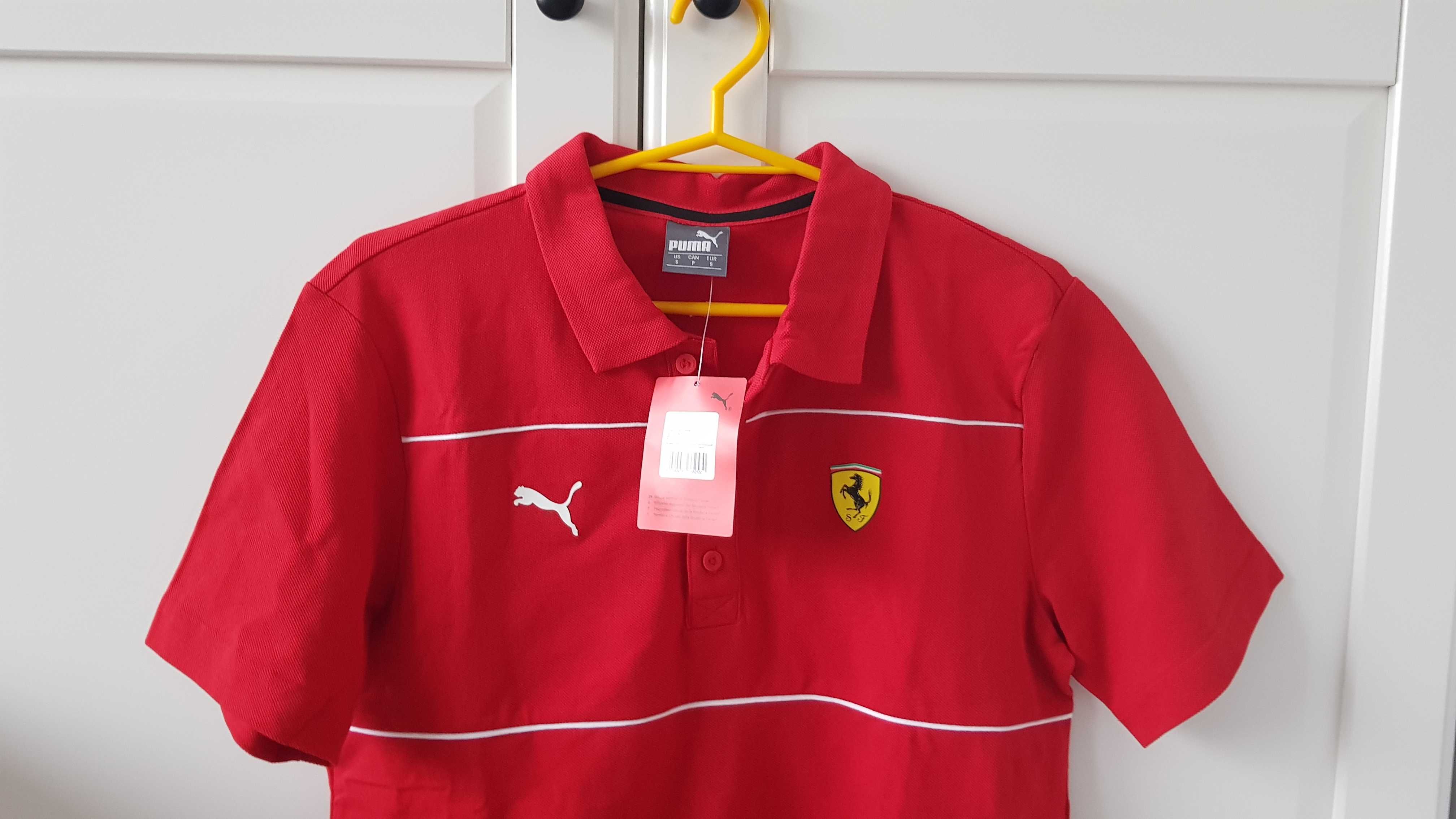 PUMA FERRARI koszulka polo r.S nowa