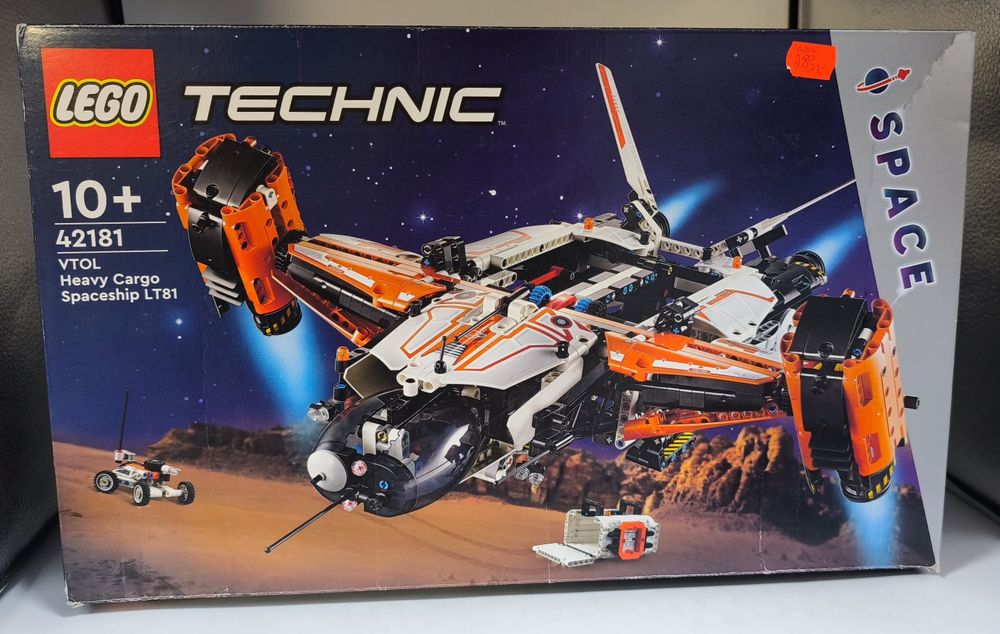 NA LEWARA nowe LEGO TECHNIC 42181 VTOL Heavy Cargo Spaceship LT81