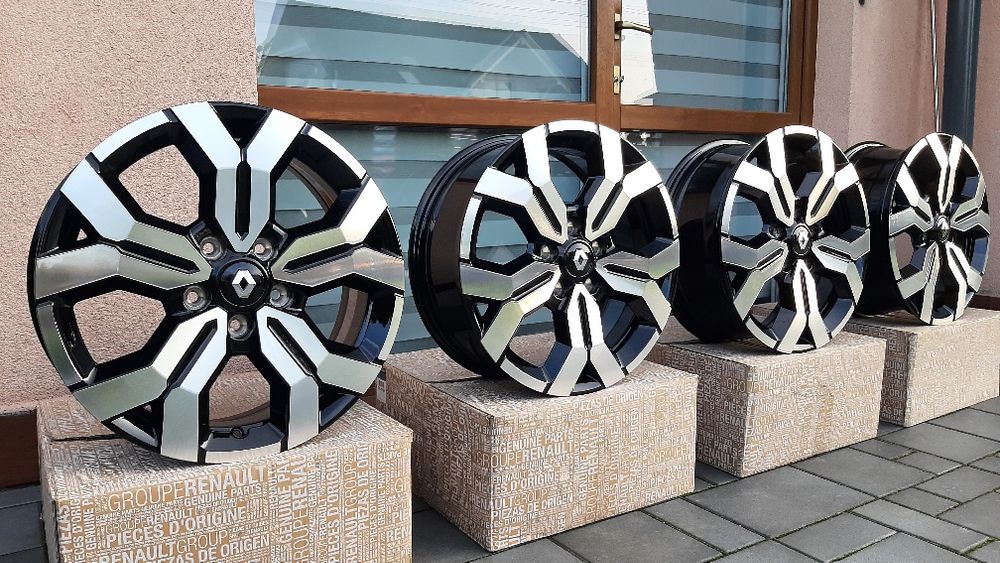 Nowe Alufelgi 5x114,3 R17 Dacia Duster Trafic Vivaro Oryginalne Nowe O