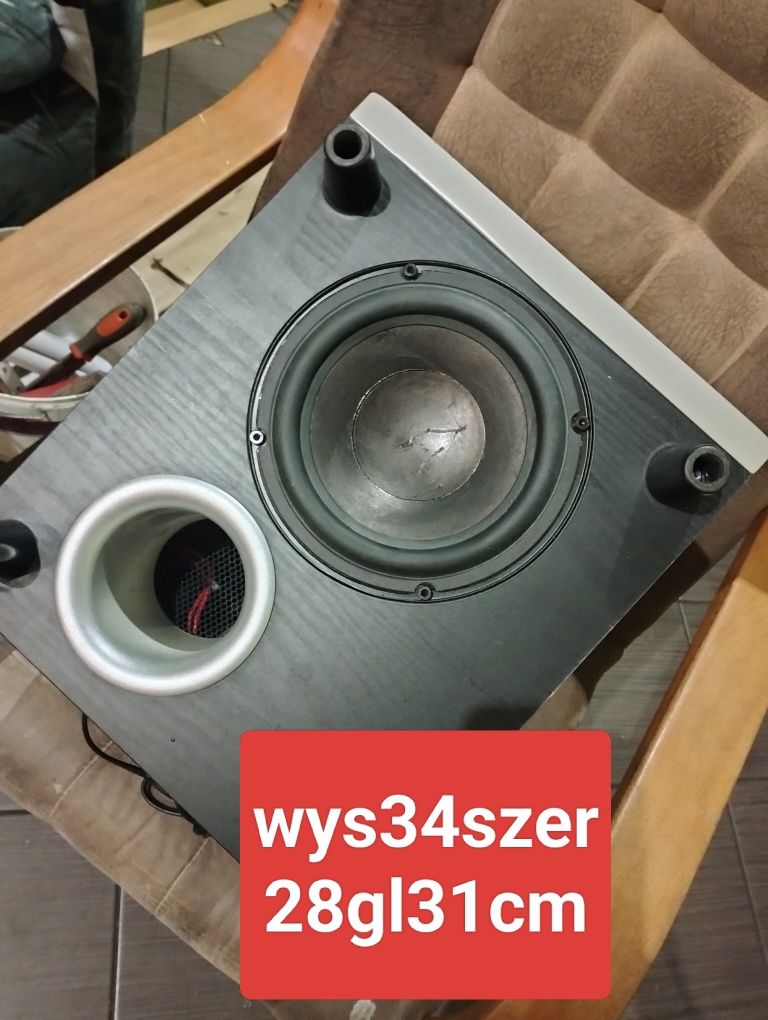 Subwoofer aktywny Bench KH02, amplituner