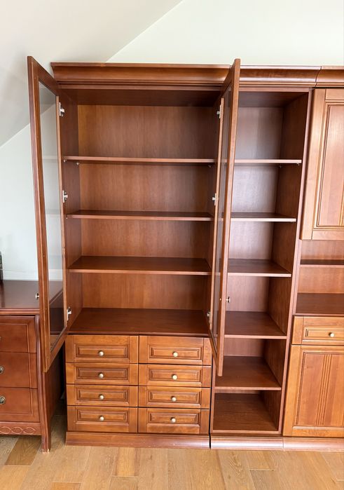 NOWA CENA Zestaw drewnianych mebli