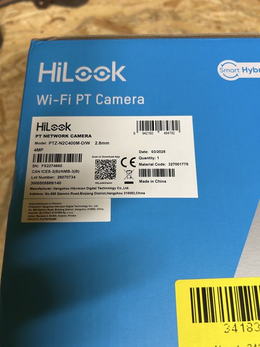 Kamera hikvision wifi zewnetrzna