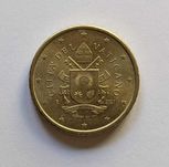 Moeda 50 Cêntimos / 0,50€ - 2021 - Cidade do Vaticano - Euro