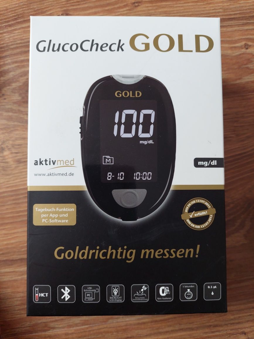 Glukometr gluco check gold - 8szt