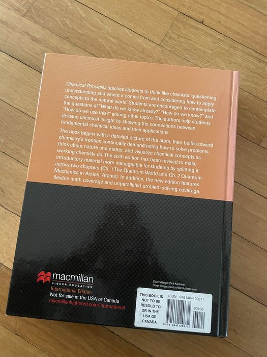 Chemical Principles: The Quest for Insight 6th edition