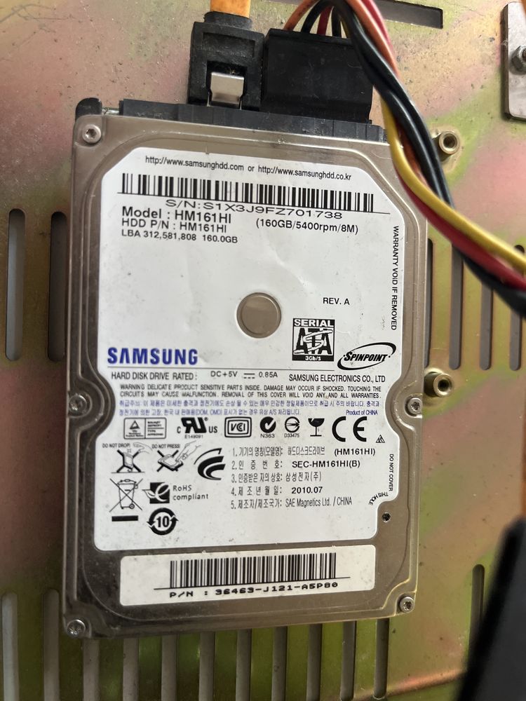 Computador e caixa