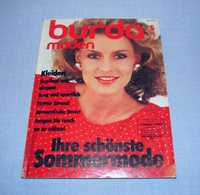 Burda Moden 5/1983 Magazyn mody z wykrojami Gazeta