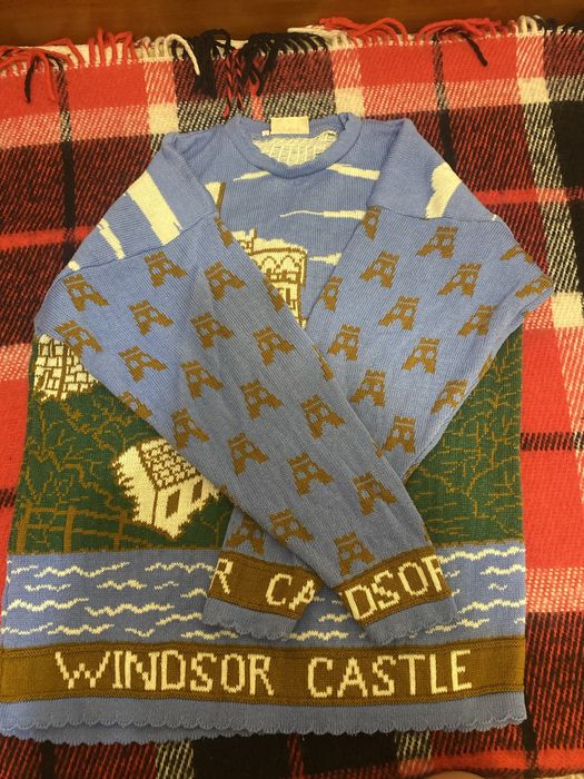 Вінтажний вʼязаний светр