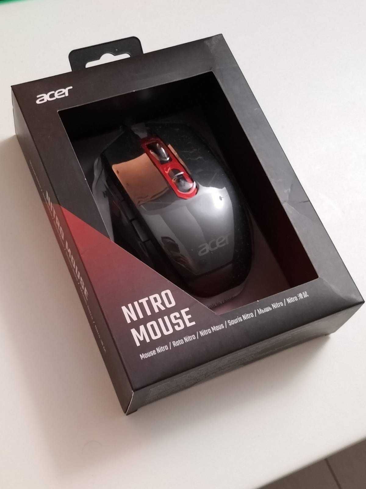 Myszka przewodowa Acer Nitro Gaming sensor optyczny NMW120