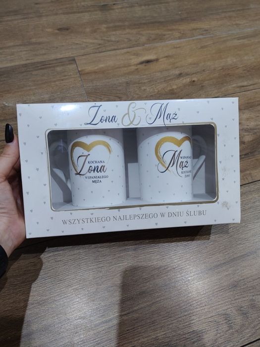 Zestaw kubków żona i mąż