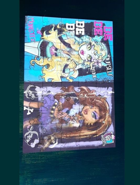 Puzzle dla dzieci monster high kompletne