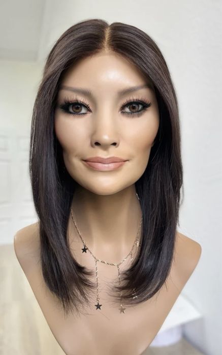 Nowa naturalna peruka lace front 100% ludzki wlos na co dzien
