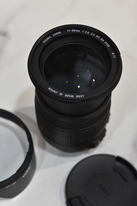 Sigma 17-50 2.8 OS під Nikon як новий , пробіг до 1000 повний комплект