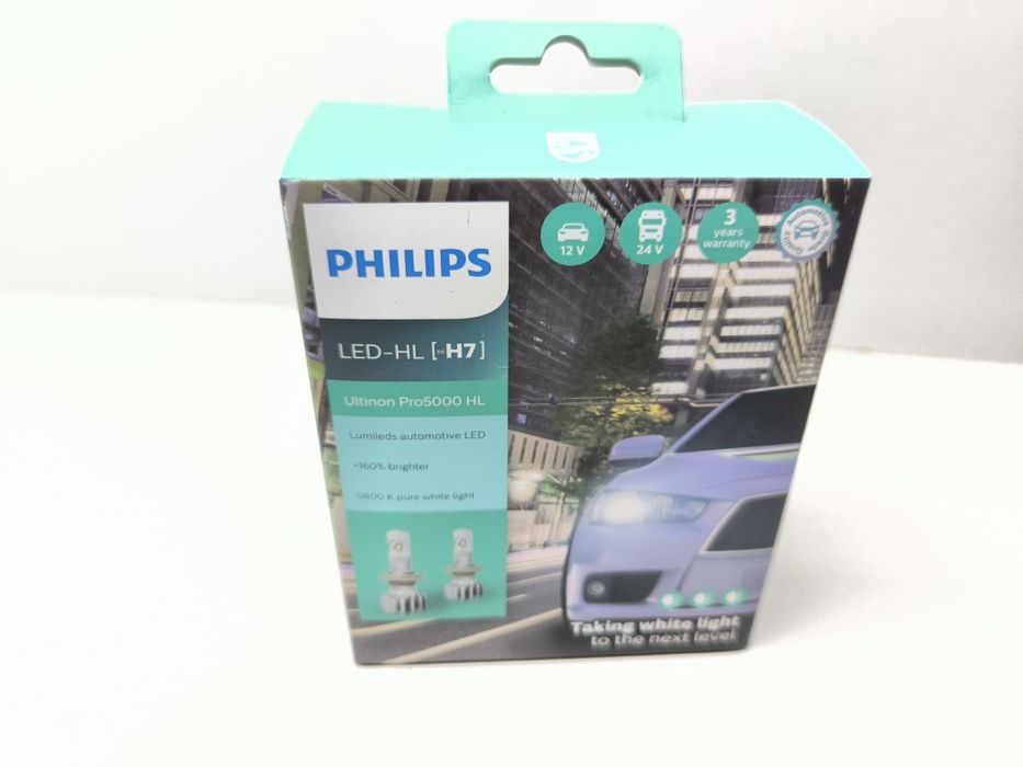 LED H7 Philips retrofity nowe