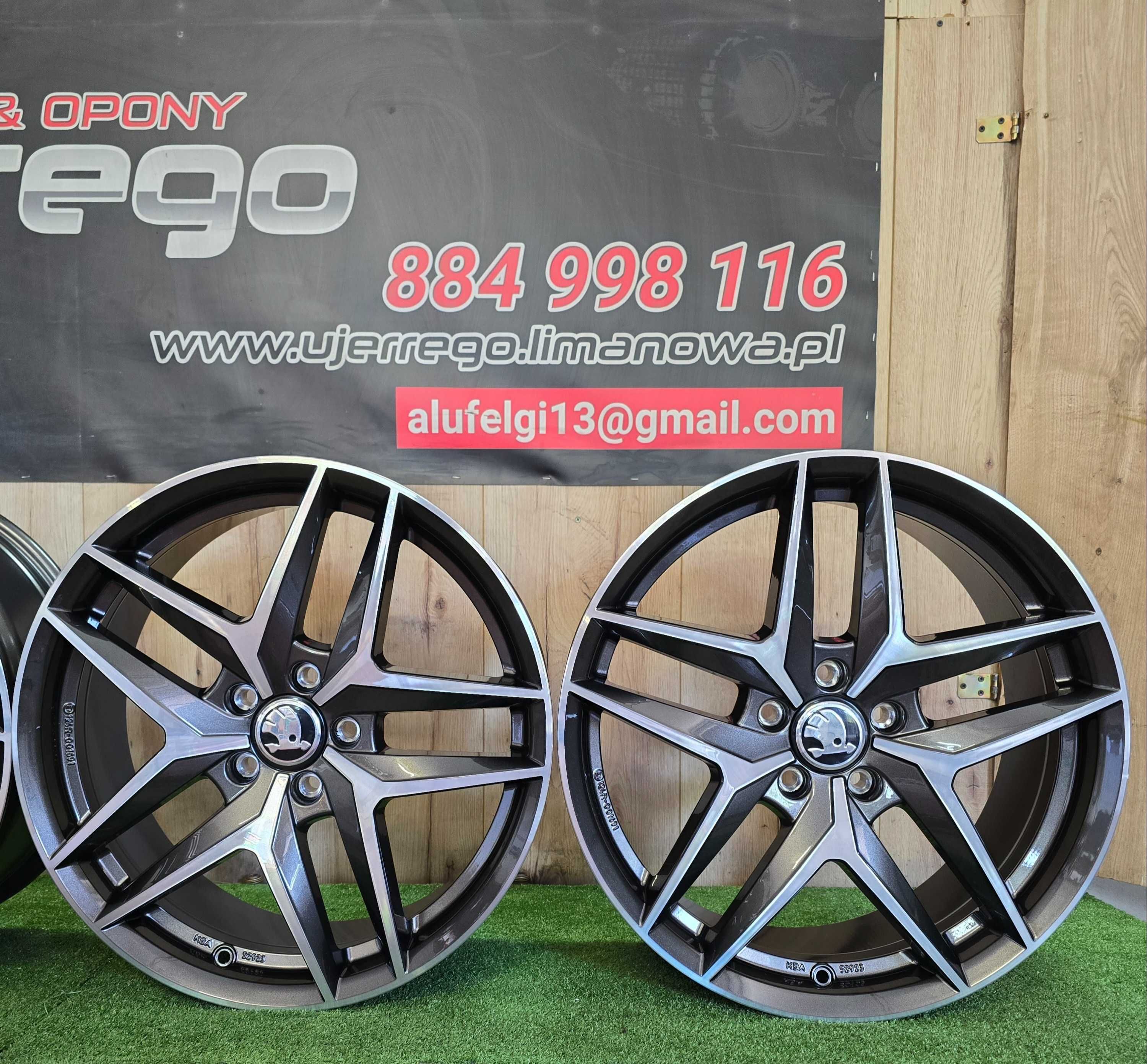 NOWE ALUFELGI SKODA 18x5x112 - Enyaq iV, Kodiaq, Octavia,Superb