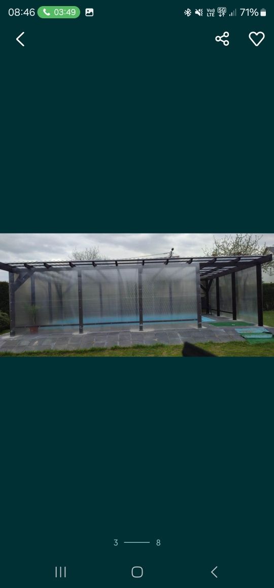 Altana Pergola Zabudowa Tarasu pod wymiar