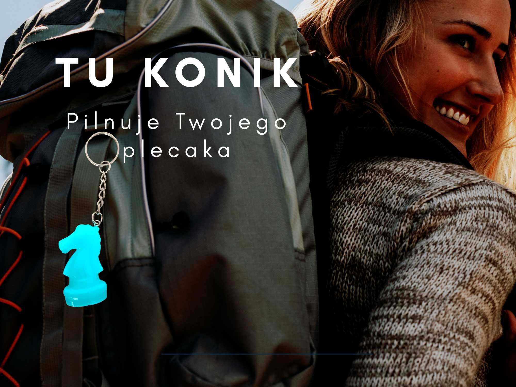 NA PREZENT Eko brelok konik szachy świecący w ciemności