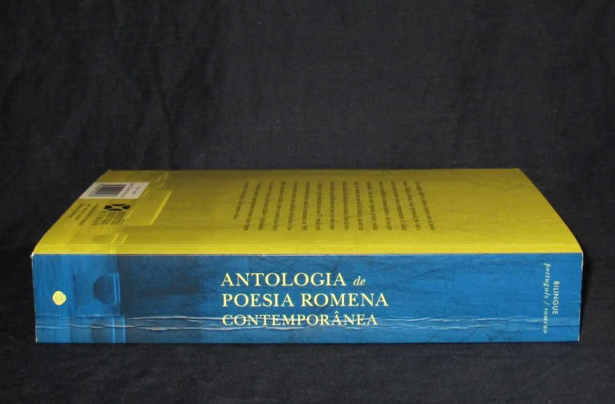 Livro Antologia de Poesia Romena Contemporânea Bilingue