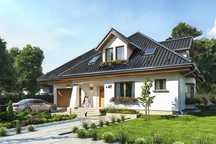 Projekt domu Agnieszka 3B 209,35 m2 ZA PÓŁ CENY  TANIO