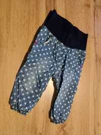 Spodnie jeansowe dla dziewczynki Rozmiar 68