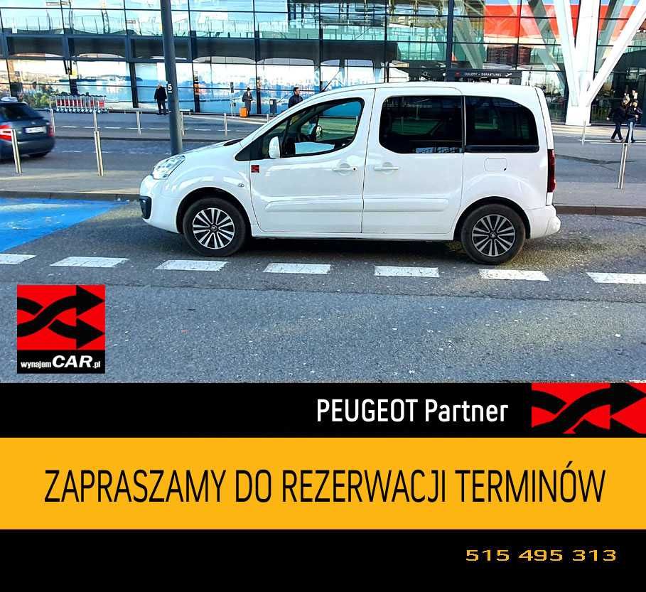 Wypożyczalnia aut , Peugeot partner  HAK  dostawcze wynajem samochodów