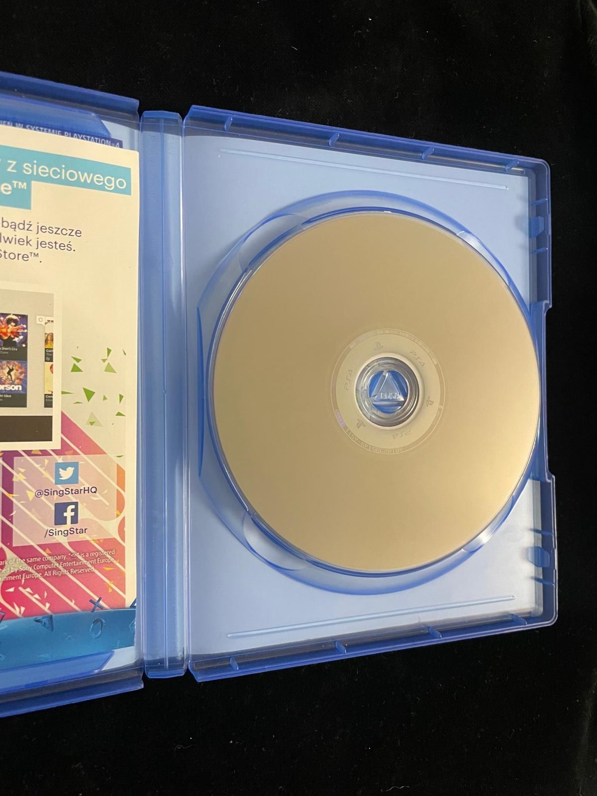 SingStar Mistrzowska Impreza PL na PS4 i PS5 po polsku 3xPL BDB stan